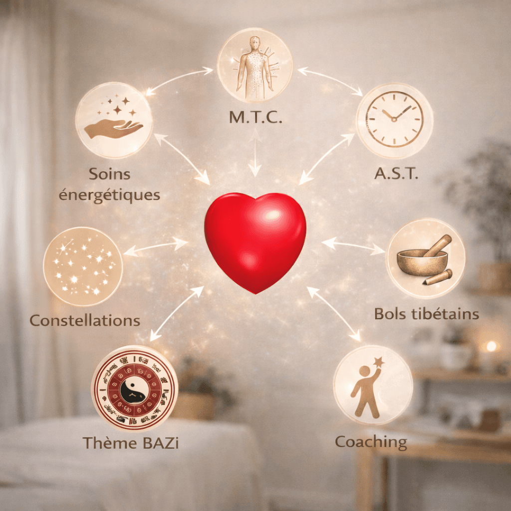 Soins énergétiques au cabinet Zenergetic